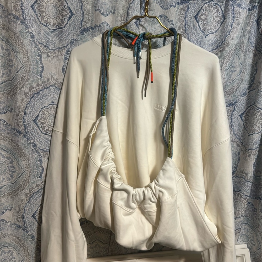 Ambush multi cord, crewneck sweatshirt, extra large
